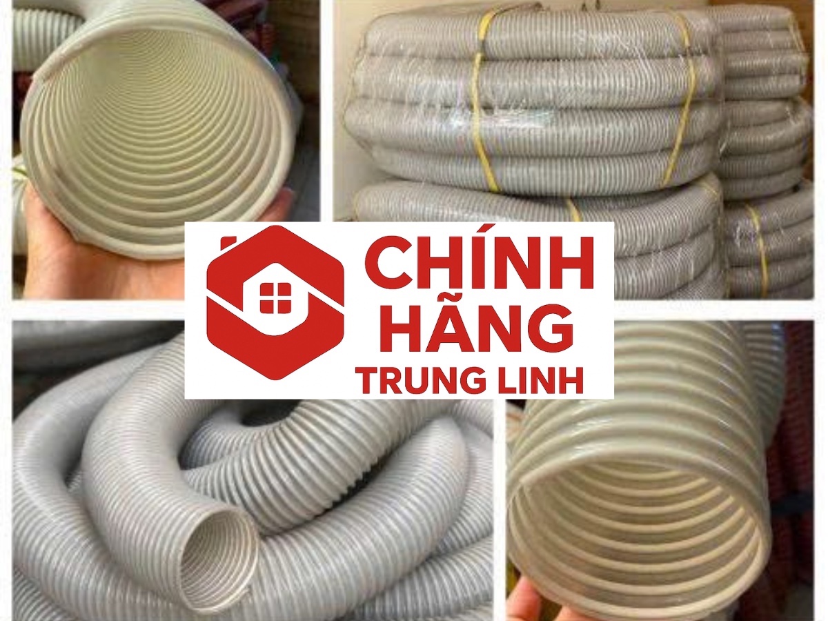 ỐNG HÚT BỤI GÂN NHỰA PHI 40 ĐẾN PHI 200