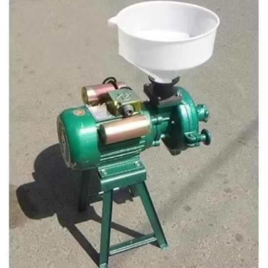 MÁY XAY NGHIỀN BỘT KHÔ ĐẦU NGHIỀN GANG MOTO 2.2KW LÕI HỢP KIM XAY CÁC LOẠI HẠT SIÊU NHANH