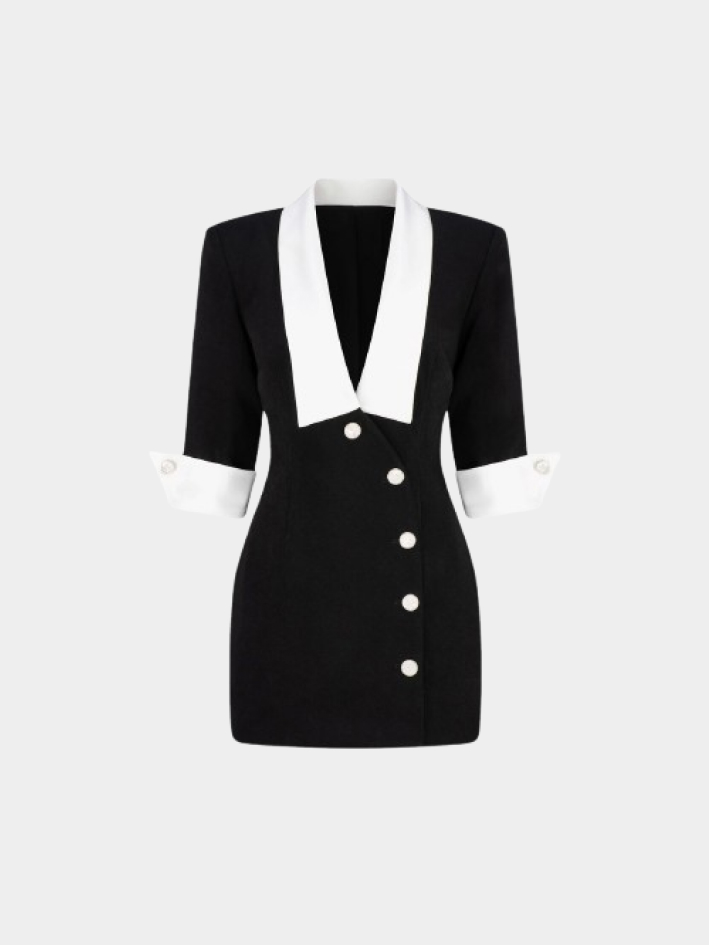 Đầm Công Sở Cổ Vest LOVINA
