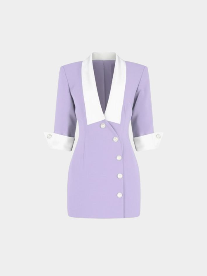 Đầm Công Sở Cổ Vest LOVINA