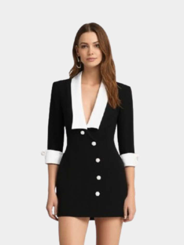 Đầm Công Sở Cổ Vest LOVINA