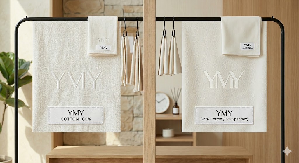 So Sánh Chất liệu Cotton 100% và Cotton pha