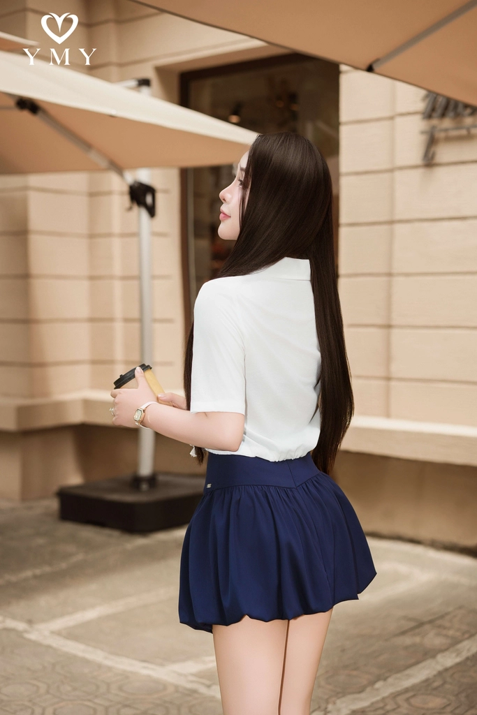 Chân váy ngắn tôn dáng của YMY