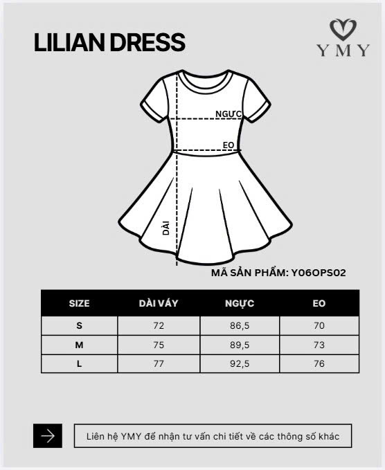 LILIAN DRESS- Váy Hoa Tay Bồng YMY Chất Liệu Vải Voan Phong Cách Nhẹ Nhàng, Nữ Tính (Y06OPS02)