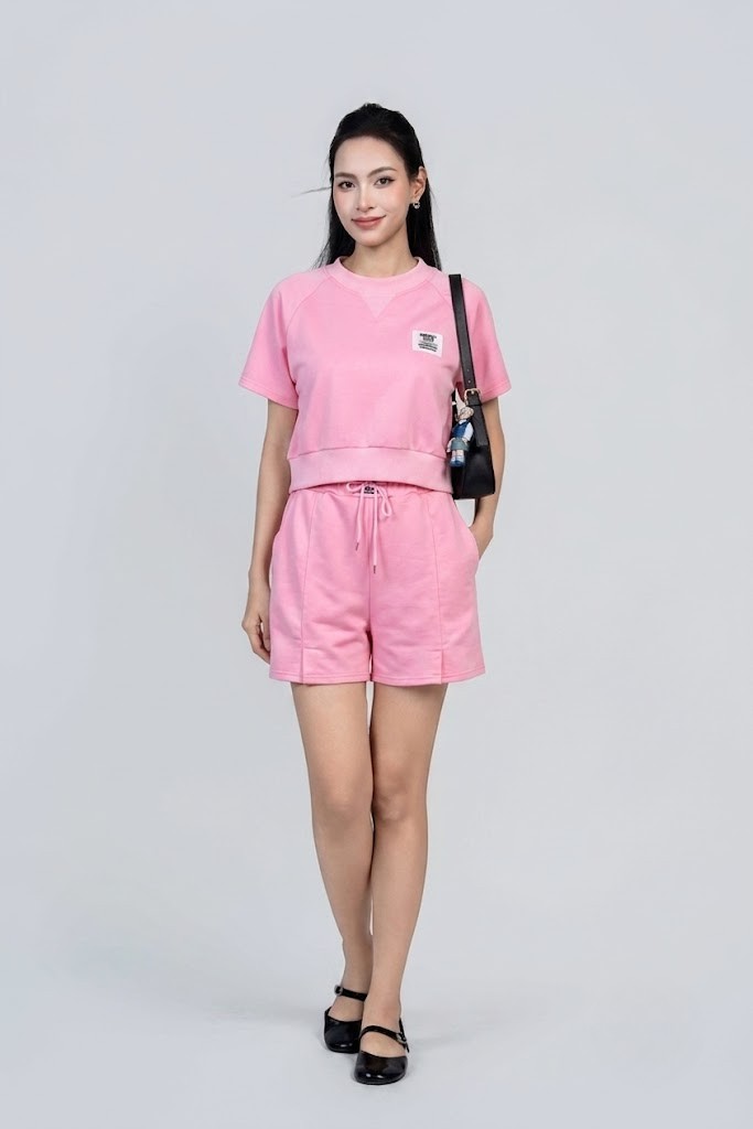 Mellow Sport Set YMY Dáng Ngắn- Phong Cách Thể Thao Năng Động, Trẻ Trung