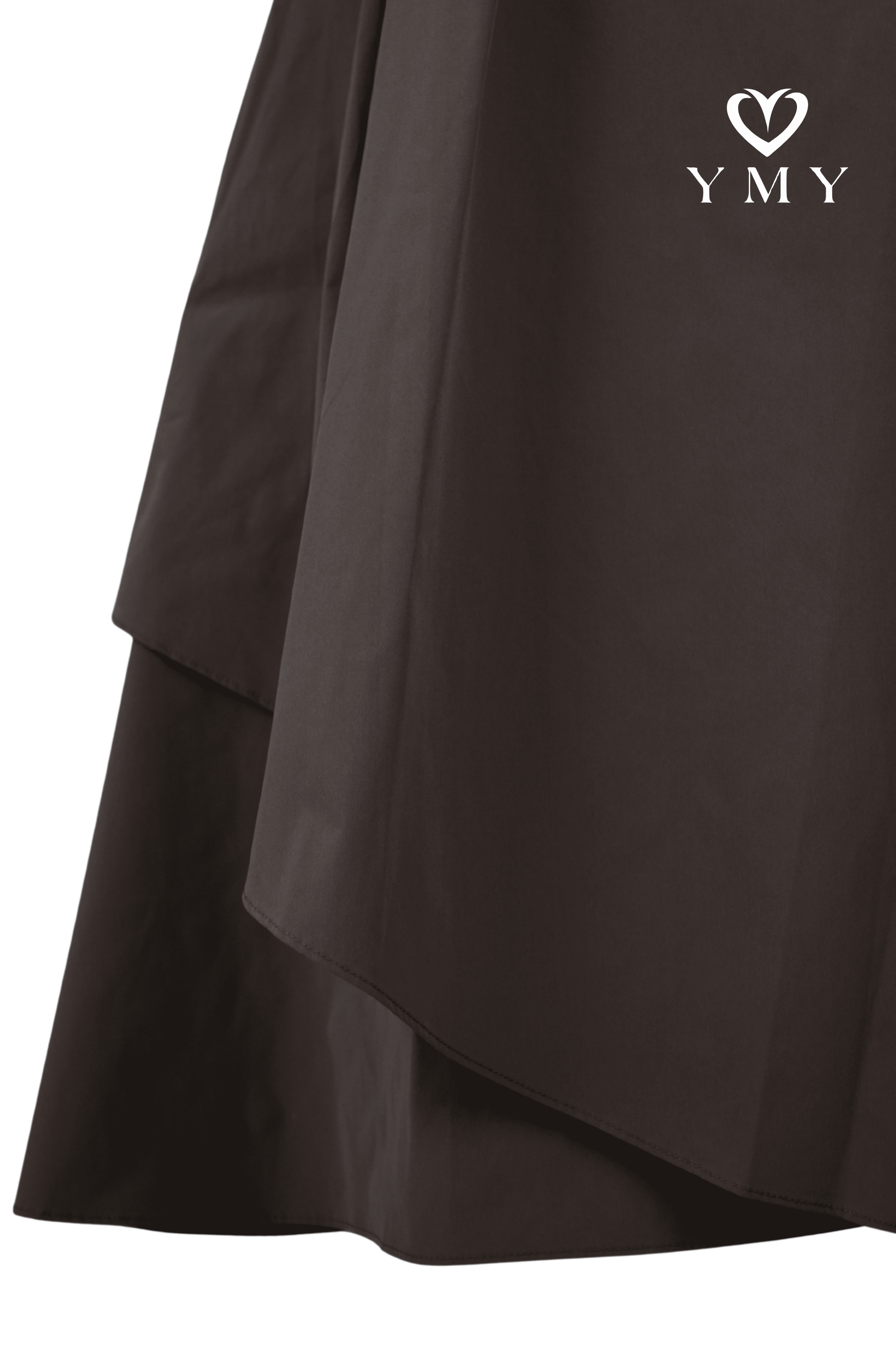 ETHEREAL SKIRT - Chân Váy Vạt Chéo Chất Liệu Polyester Nhập Khẩu Nhẹ Nhàng, Mềm Mịn Phong Cách Cá tính, Basic (Y26SK01)