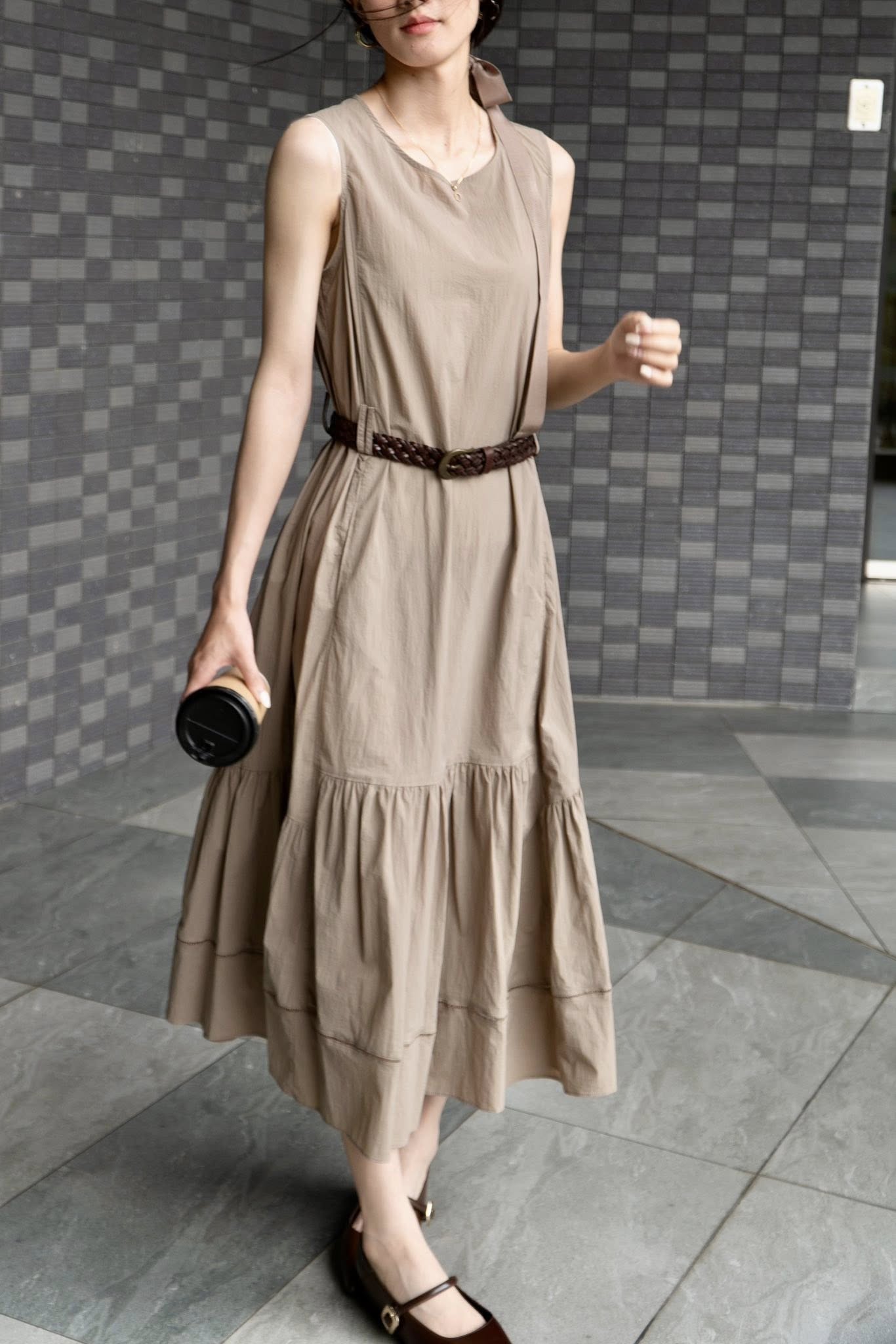 ARIANE DRESS- Váy Dáng Dài YMY Chất Liệu Nylon, Spandex Phong Cách Nhẹ Nhàng, Nữ Tính