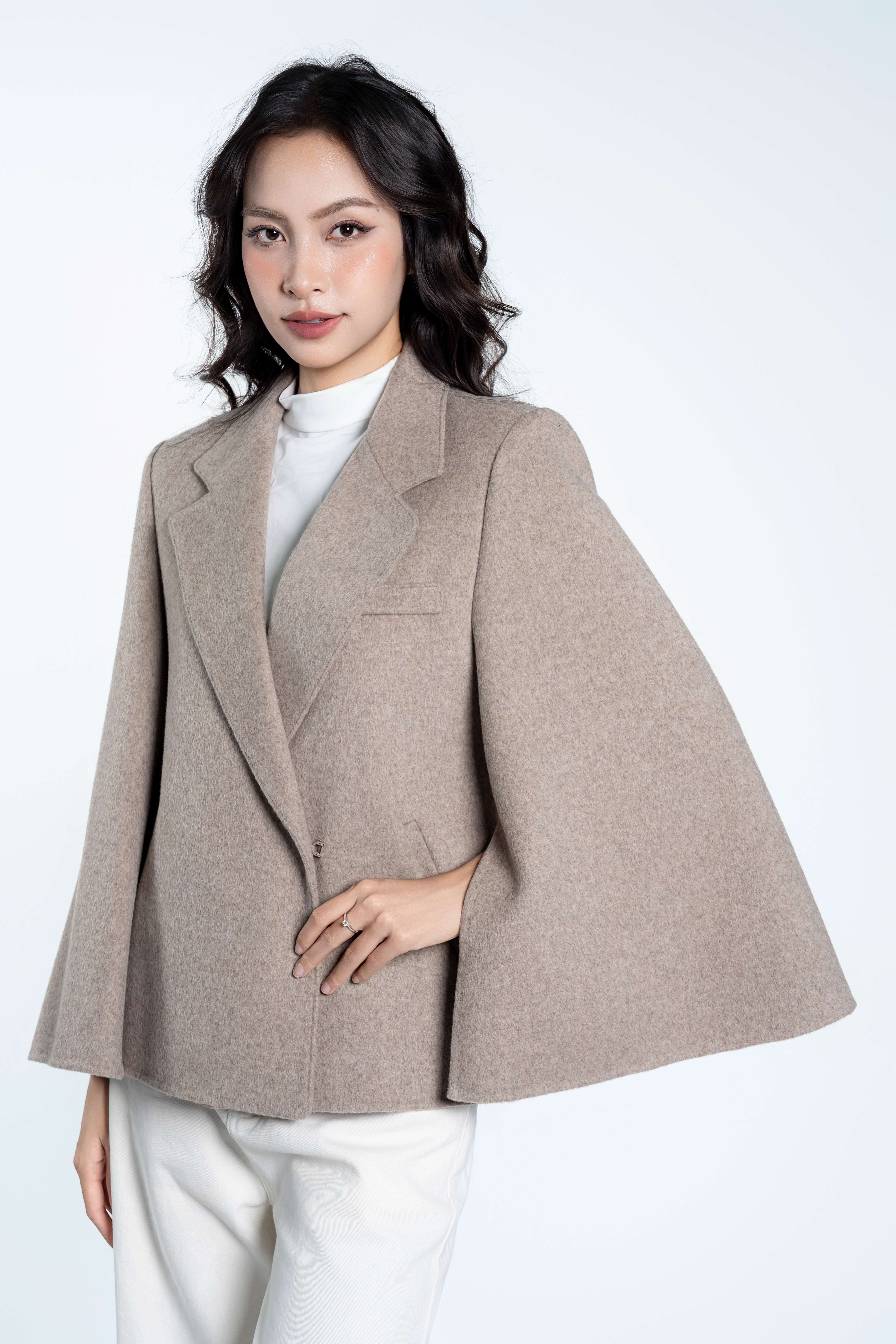 Áo Khoác Dạ Blazer YMY Chất Liệu Dạ Nhập Khẩu Phong Cách Thanh Lịch (SRCCT02)