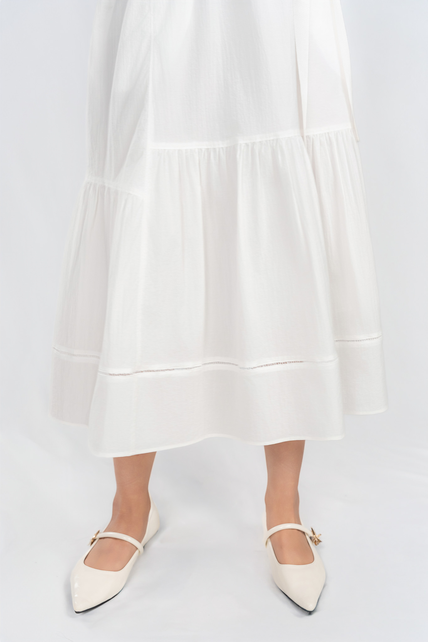 ARIANE DRESS- Váy Dáng Dài YMY Chất Liệu Nylon, Spandex Phong Cách Nhẹ Nhàng, Nữ Tính