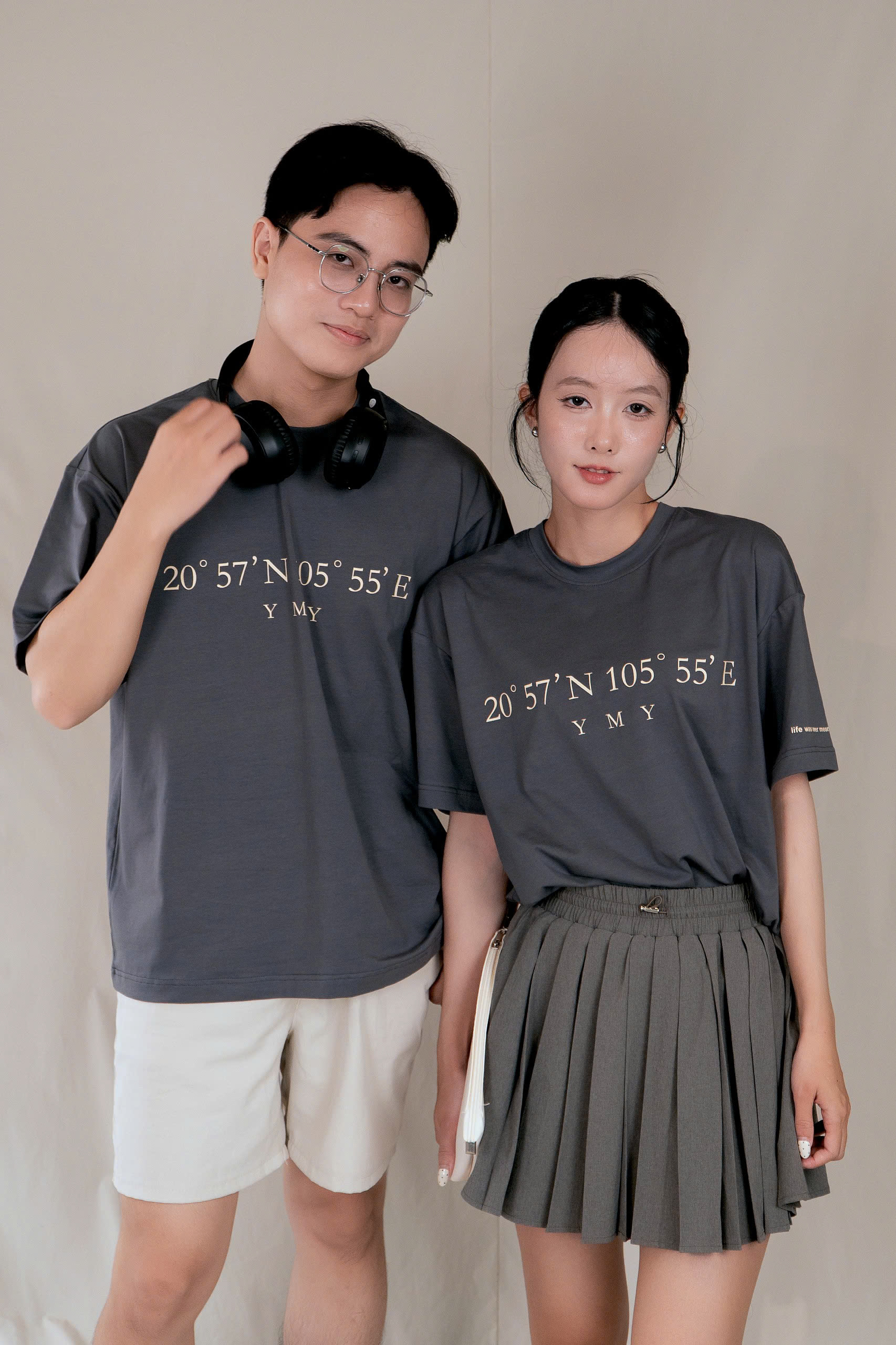 ORIGIN T-SHIRT, Áo Phông YMY Chất Liệu Cotton 100%, Thoáng Mát, Phong Cách Basic