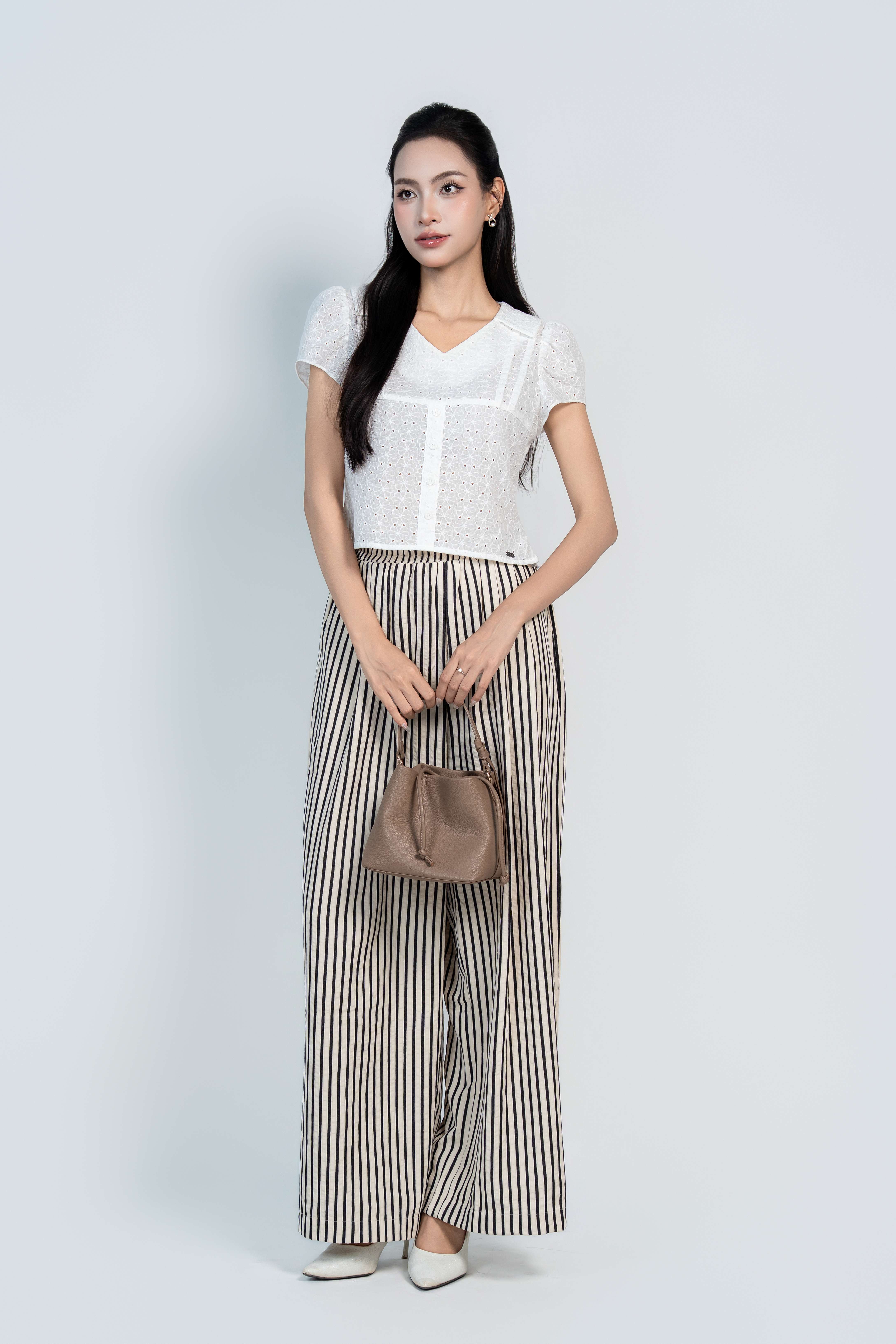Áo thêu hoa Y05BLS04