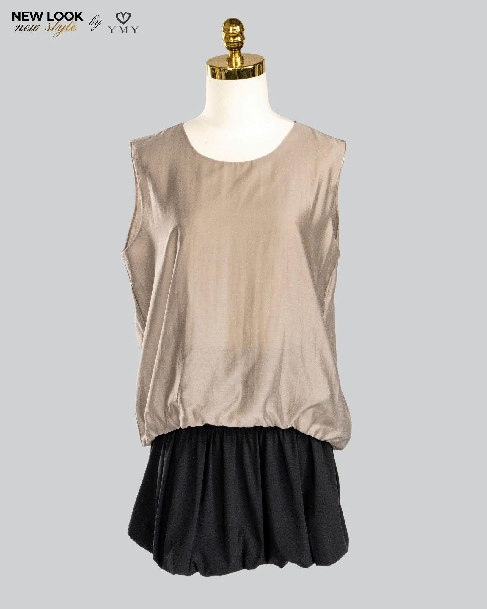 CLOUDY TANK TOP- Áo Gile Sát Nách YMY Phong Cách Hiện Đại, Basic