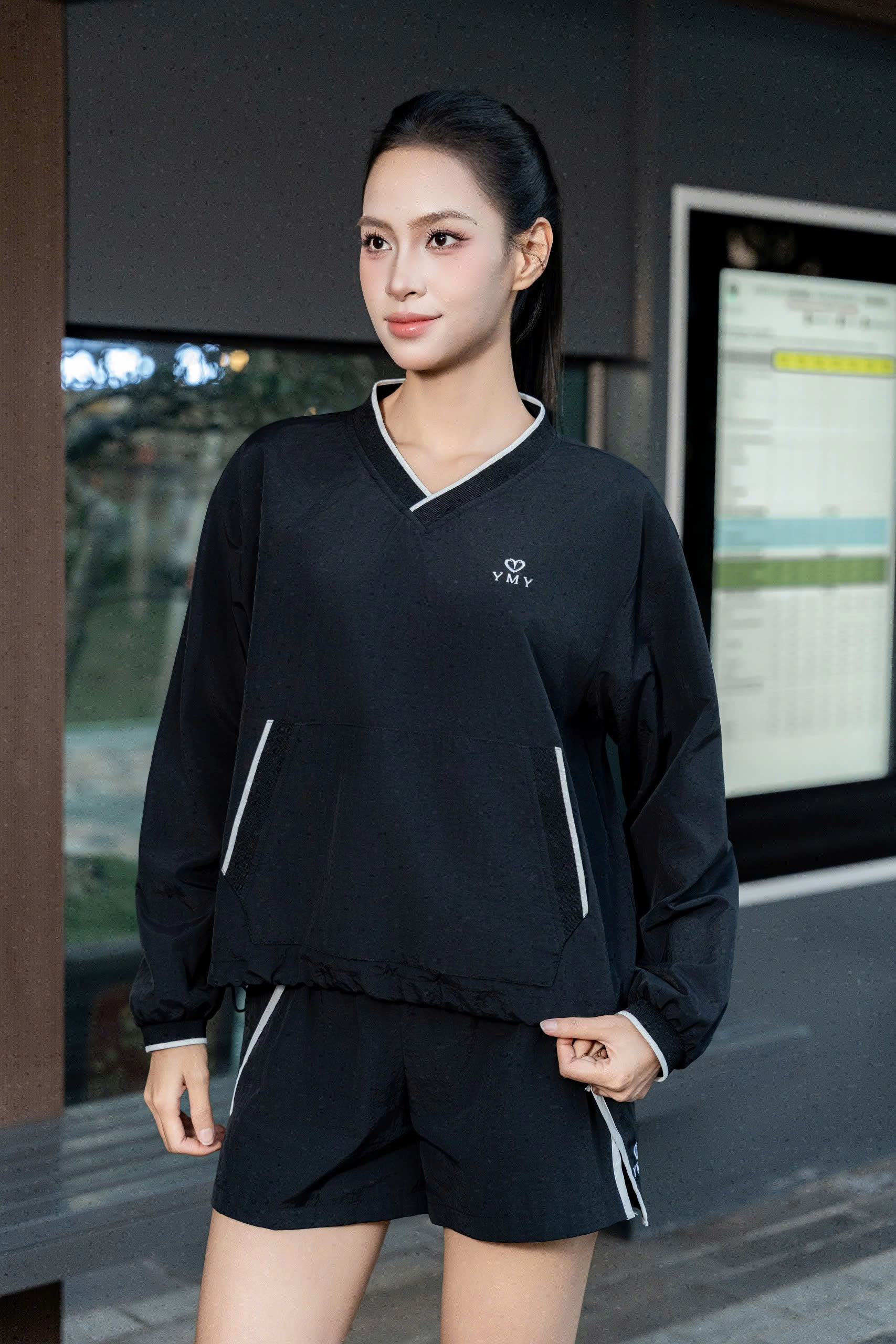 VARION SHORT - Quần Short YMY Chất Liệu Nylon Nhập Khẩu Phong Cách Thể Thao, Năng Động ( Y25FWPT01)