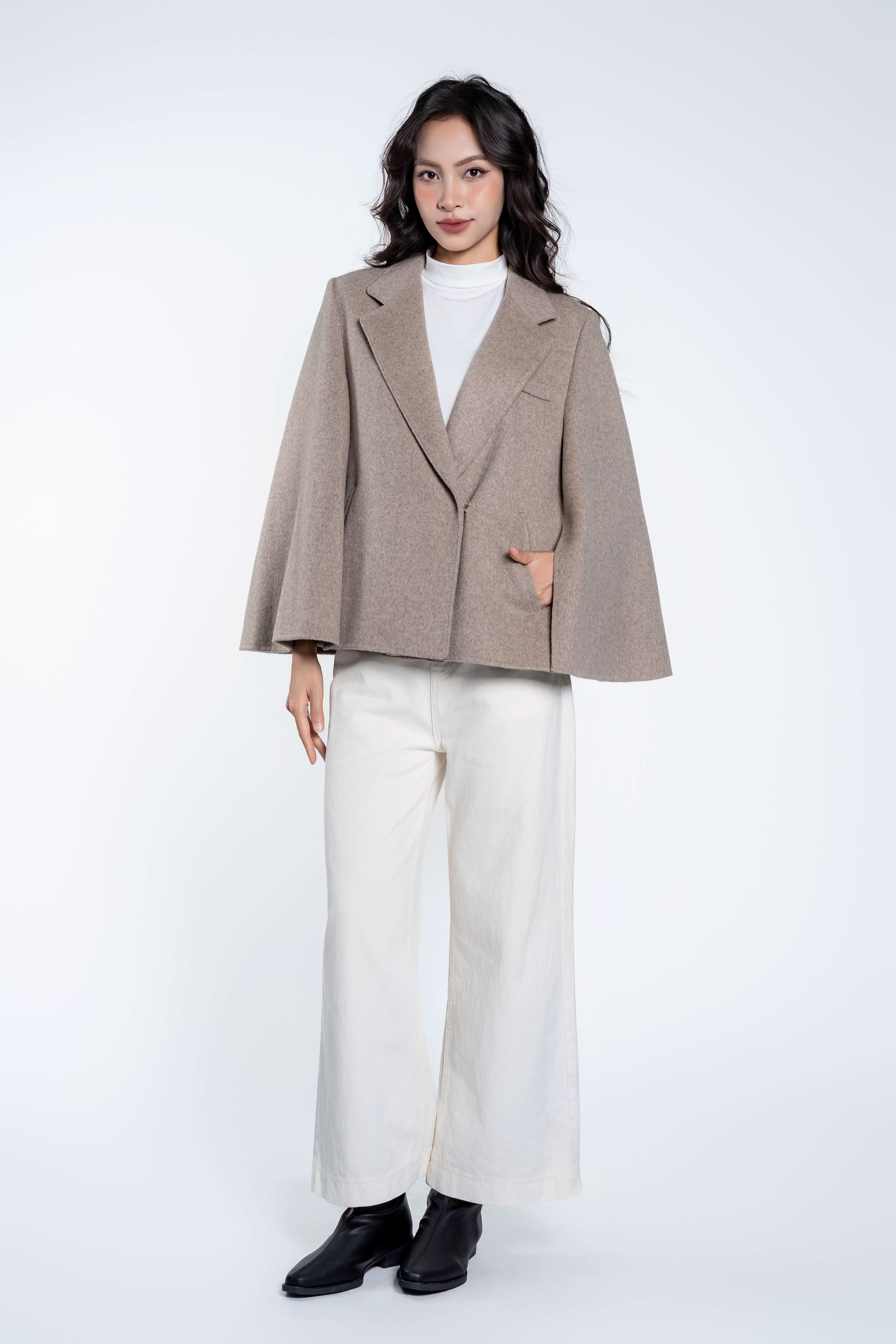 Áo Khoác Dạ Blazer YMY Chất Liệu Dạ Nhập Khẩu Phong Cách Thanh Lịch (SRCCT02)