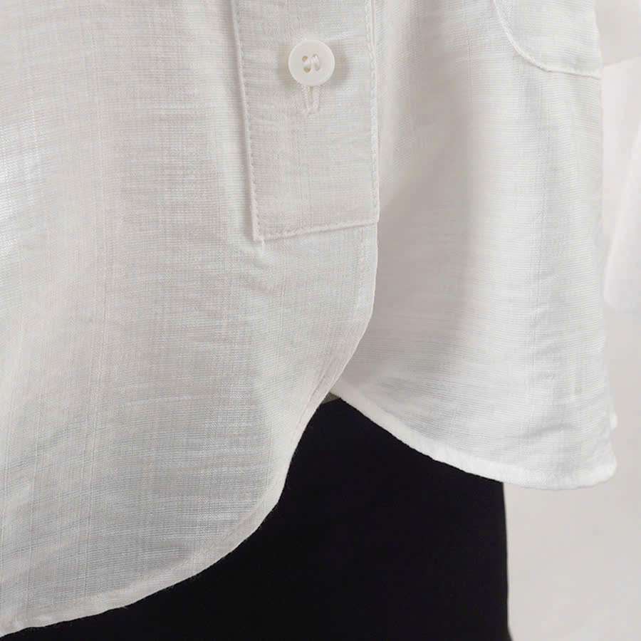 NARA SHIRT - Áo Sơ Mi Túi Hộp YMY Chất Liệu Linen Nhập Khẩu Phong Cách Hiện Đại, Basic ( Y05BLS13)