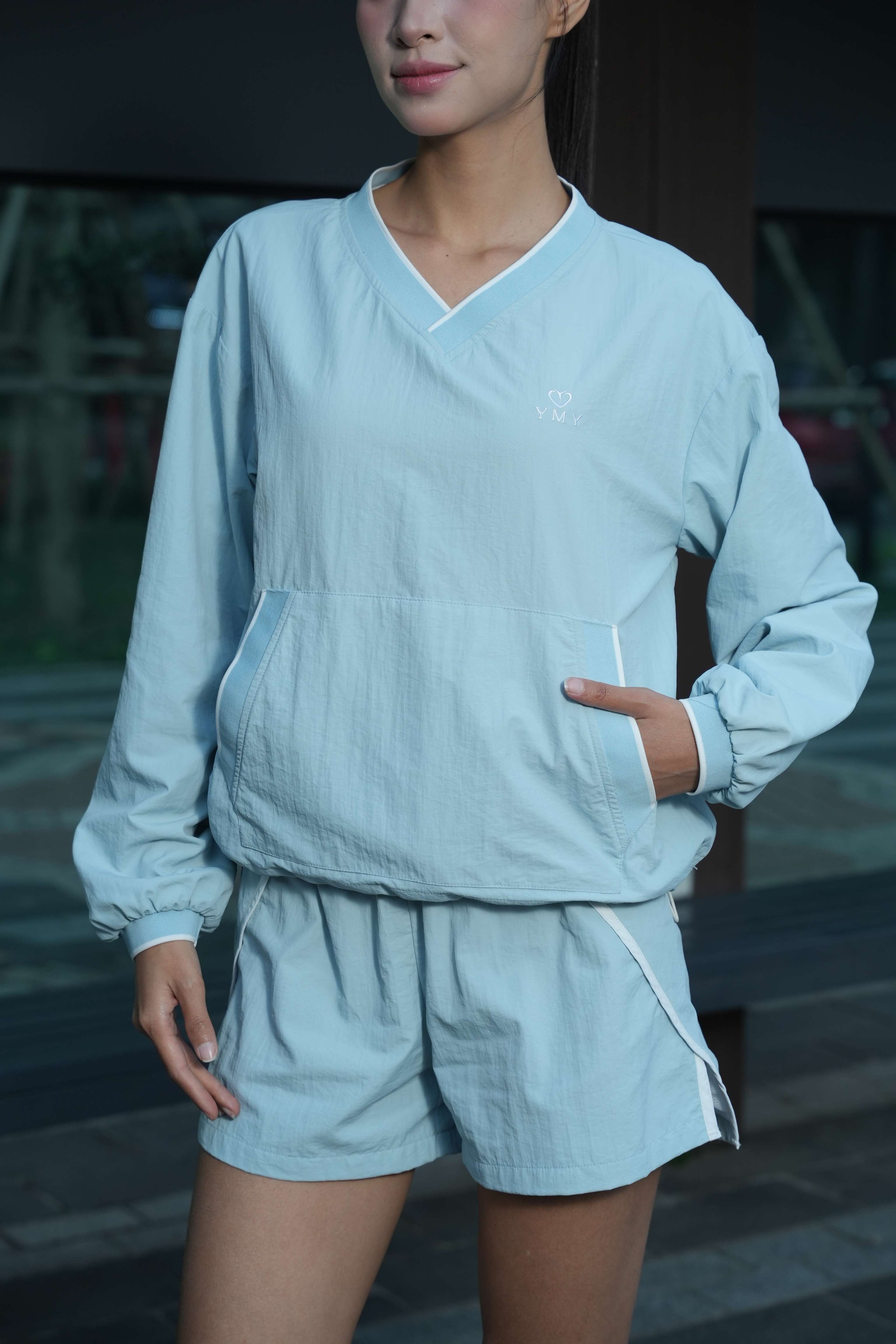 VARION TOP - Áo Gió Thể Thao YMY Chất Liệu Nylon Nhập Khẩu Phong Cách Năng Động (Y25FWJK07)