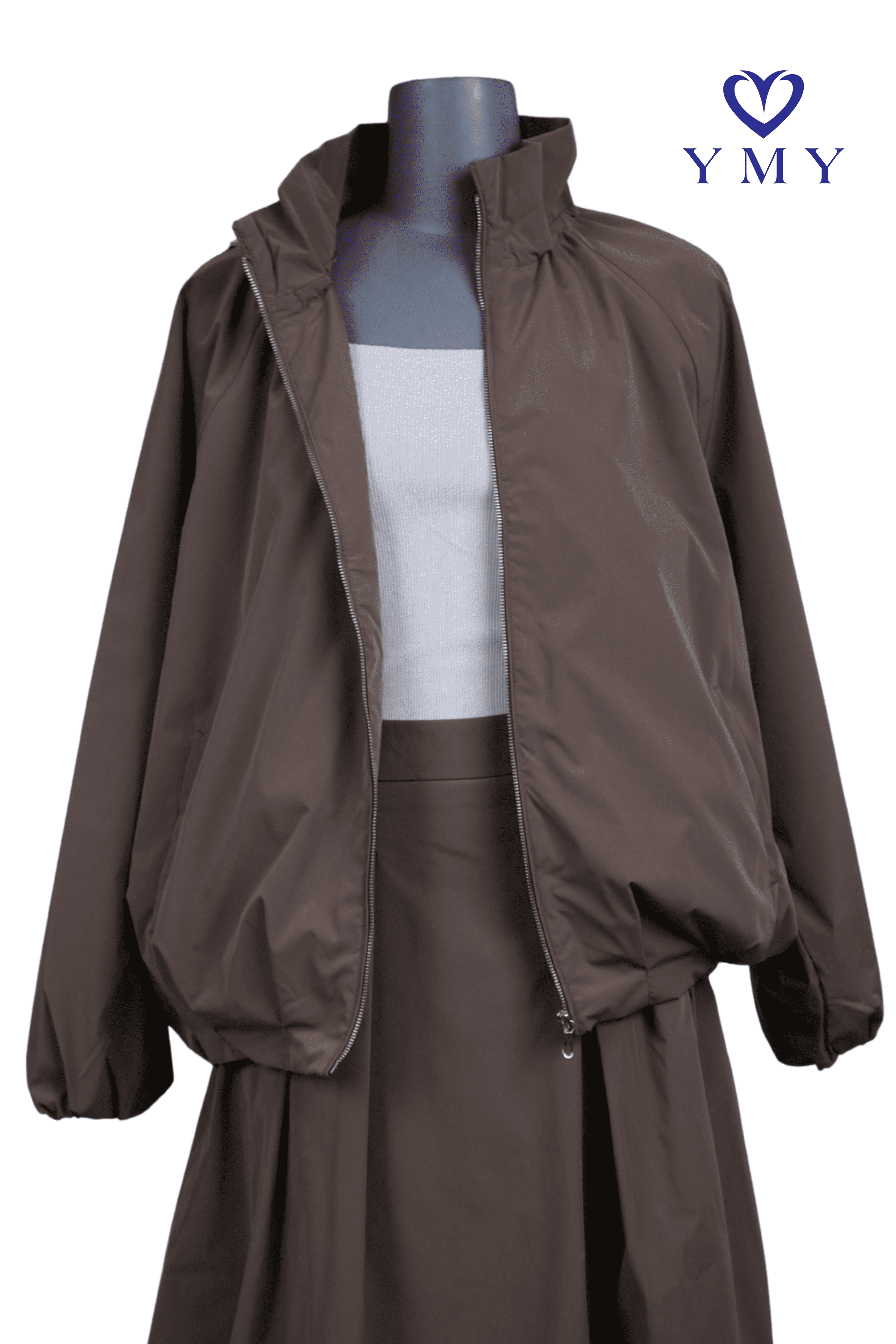 STELLA TOP - Áo Khoác Gió Dây Rút Chất Liệu Polyester Nhập Khẩu Phong Cách Năng Động, Cá Tính (Y26JK01)