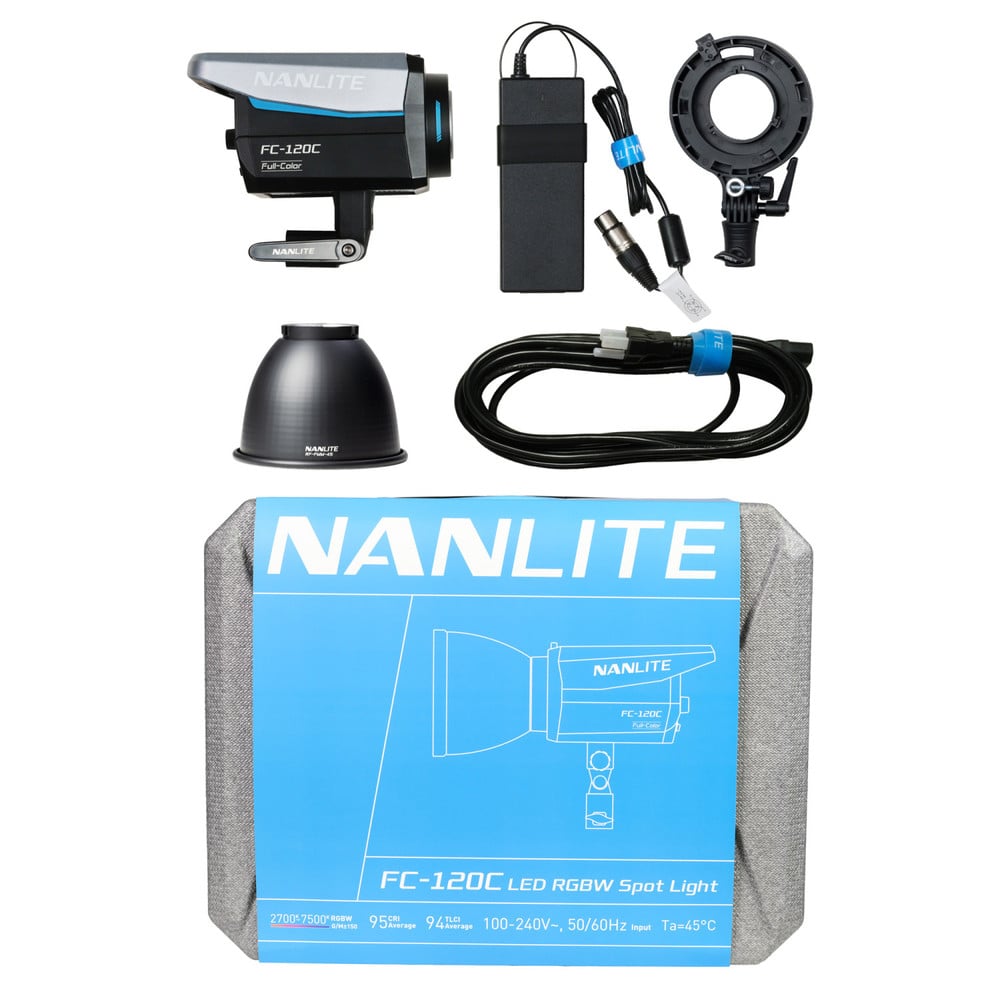 Nanlite FC-120C Full-Color LED Spotlight