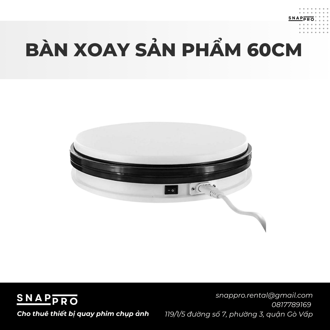 Bàn Xoay Sản Phẩm 60cm
