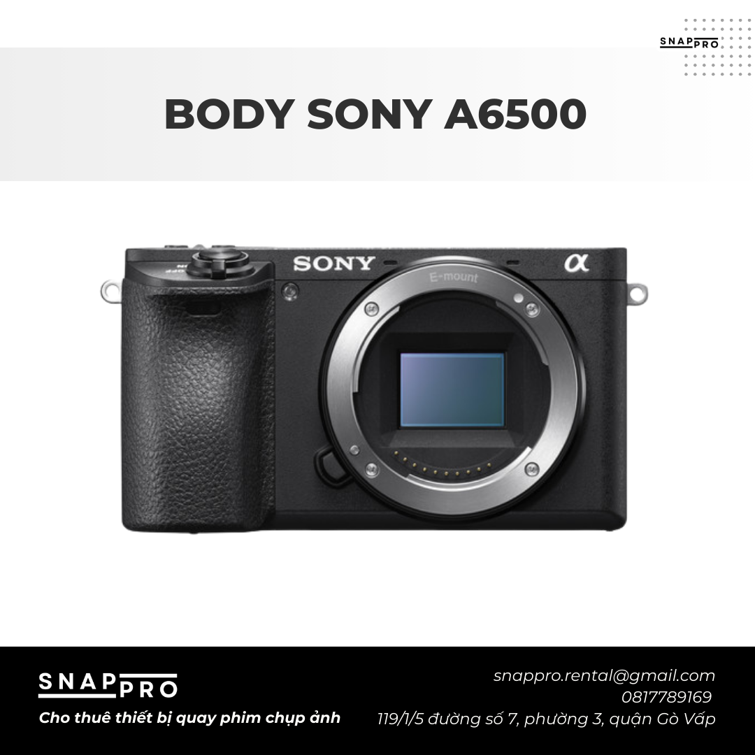 Máy ảnh Sony A6500