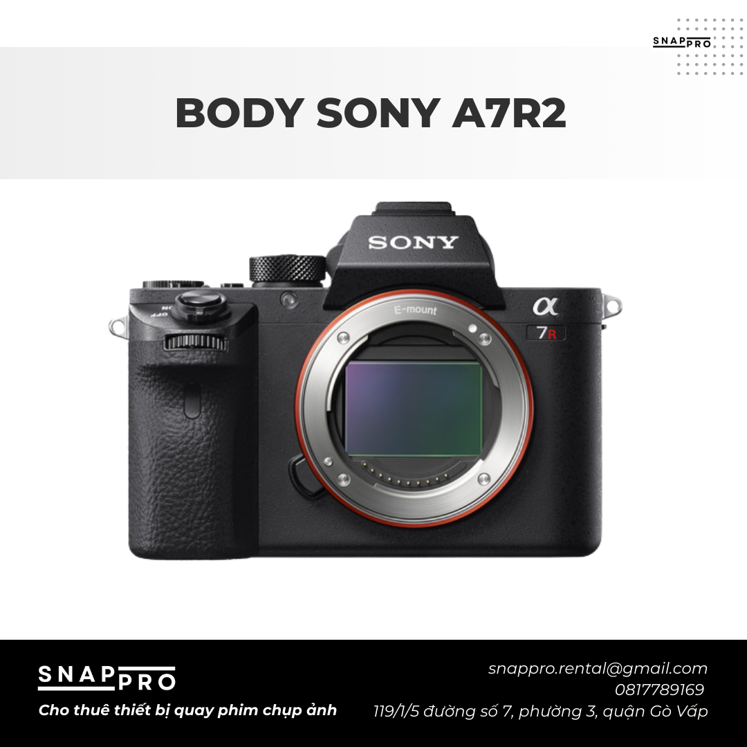 MÁY ẢNH SONY A7R II