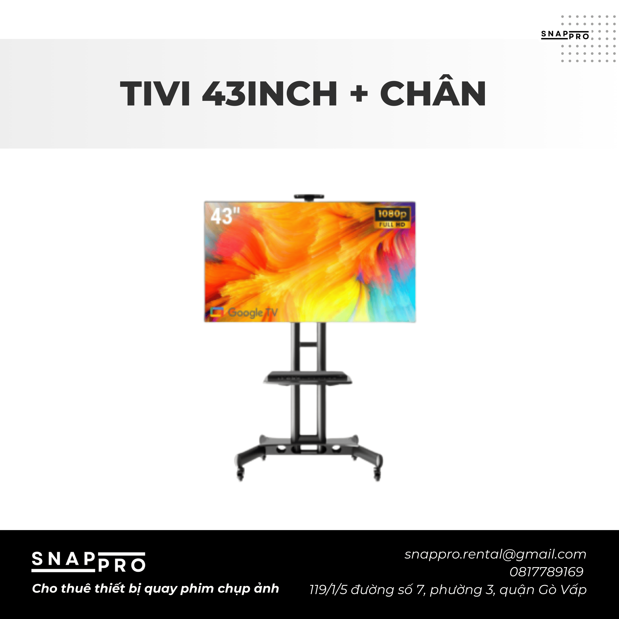 MÀN HÌNH TV 42INCH + CHÂN ĐỠ