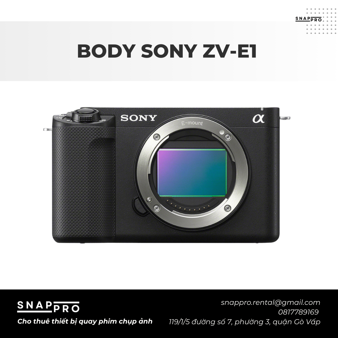 MÁY ẢNH SONY ZV-E1