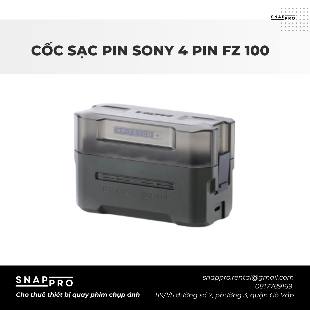 Đốc sạc 4 pin FZ-100