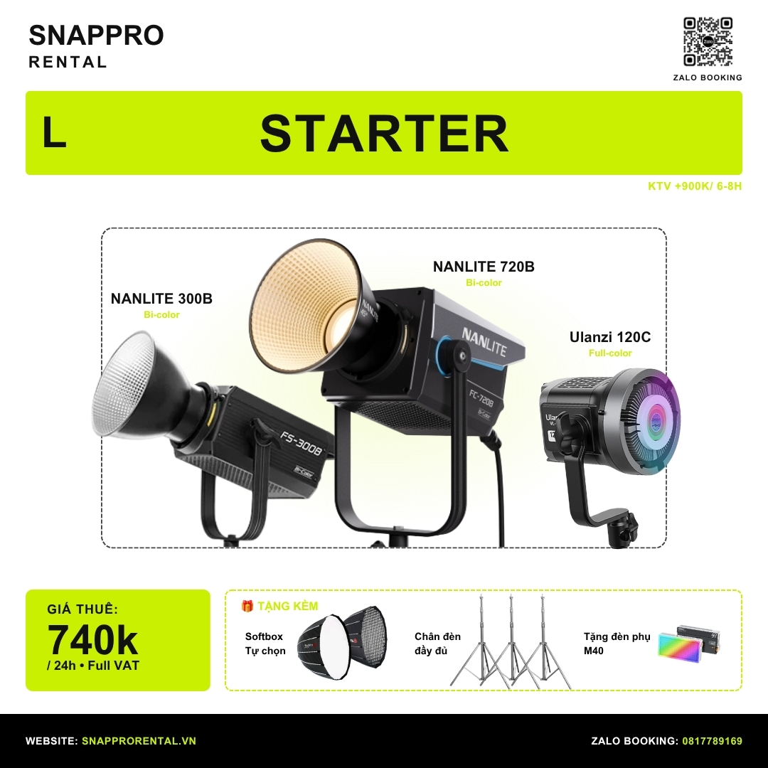 Combo Đèn L Starter