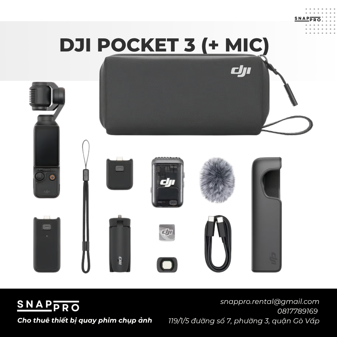 DJI Pocket 3 (+ Mic)