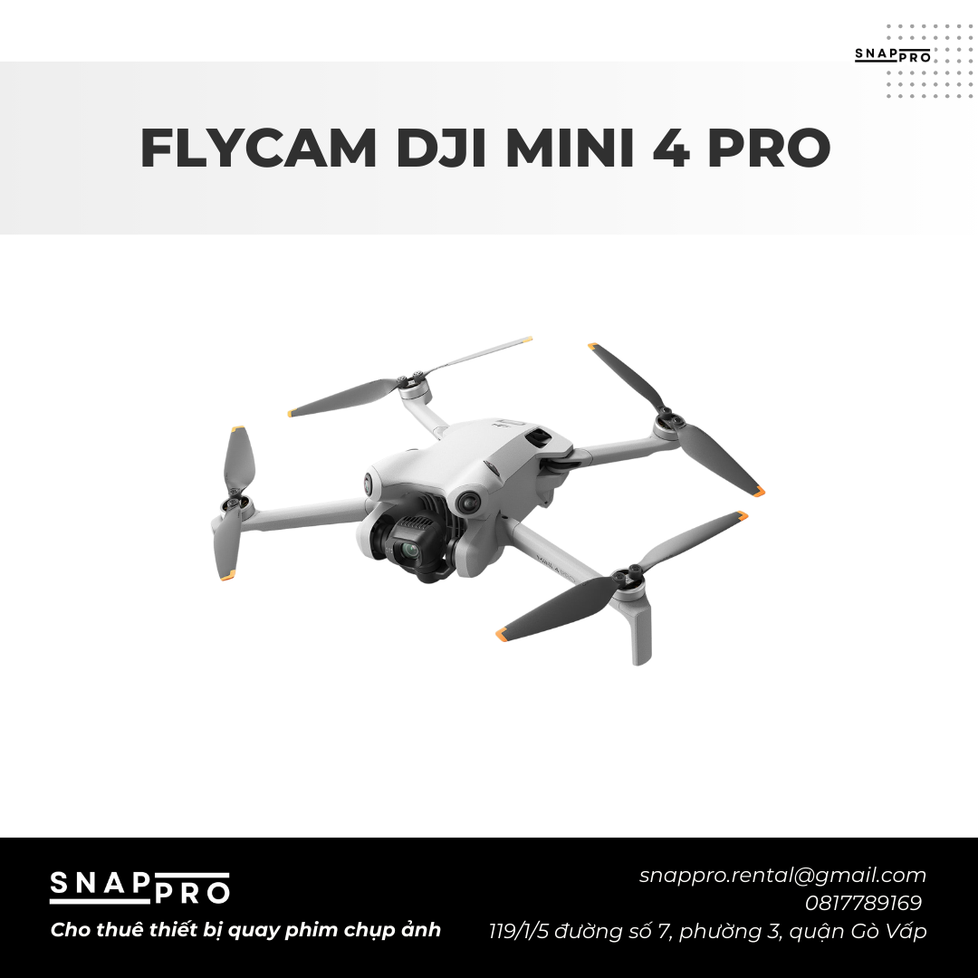 DJI Mini 4 Pro + 3 Pin