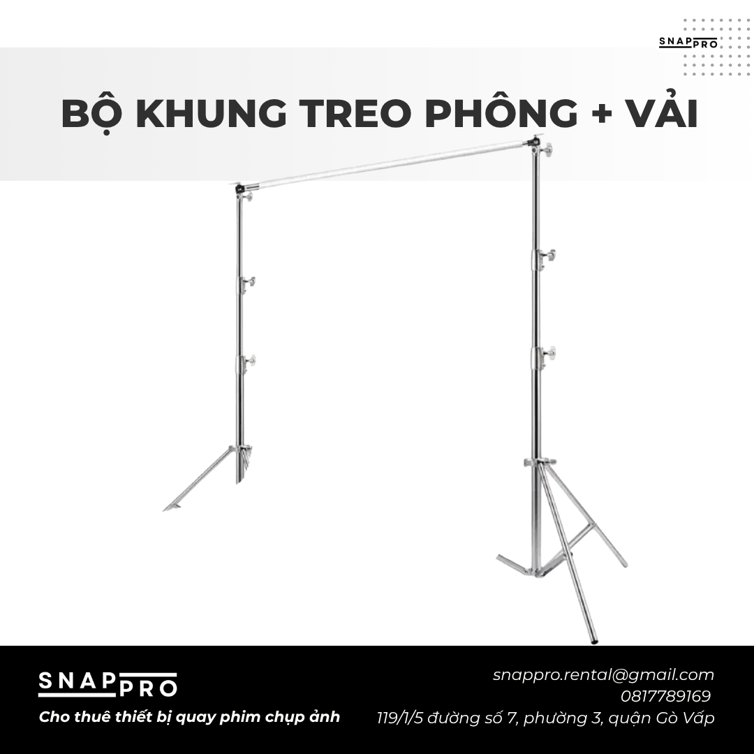 Bộ Khung Treo Phông + Vải