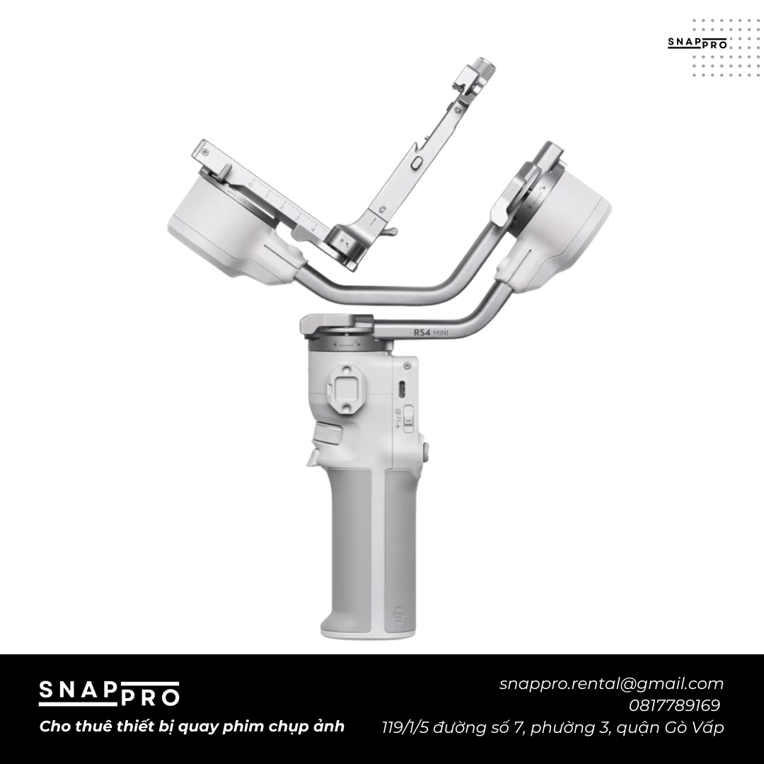 GIMBAL RS4 MINI ( COMBO TRACKING + TAY CAM PHU )