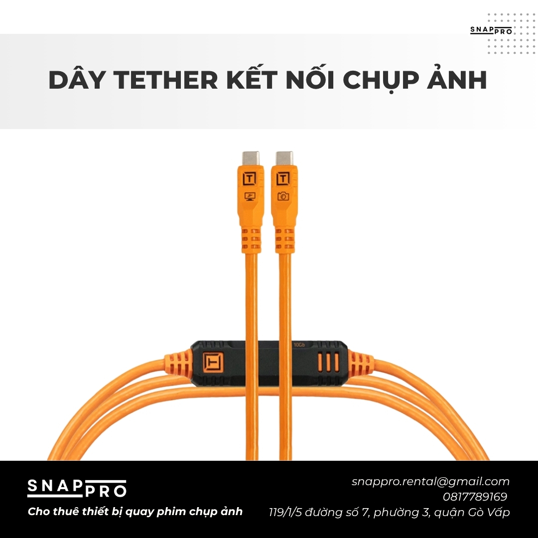 Dây Tether kết nối chụp ảnh