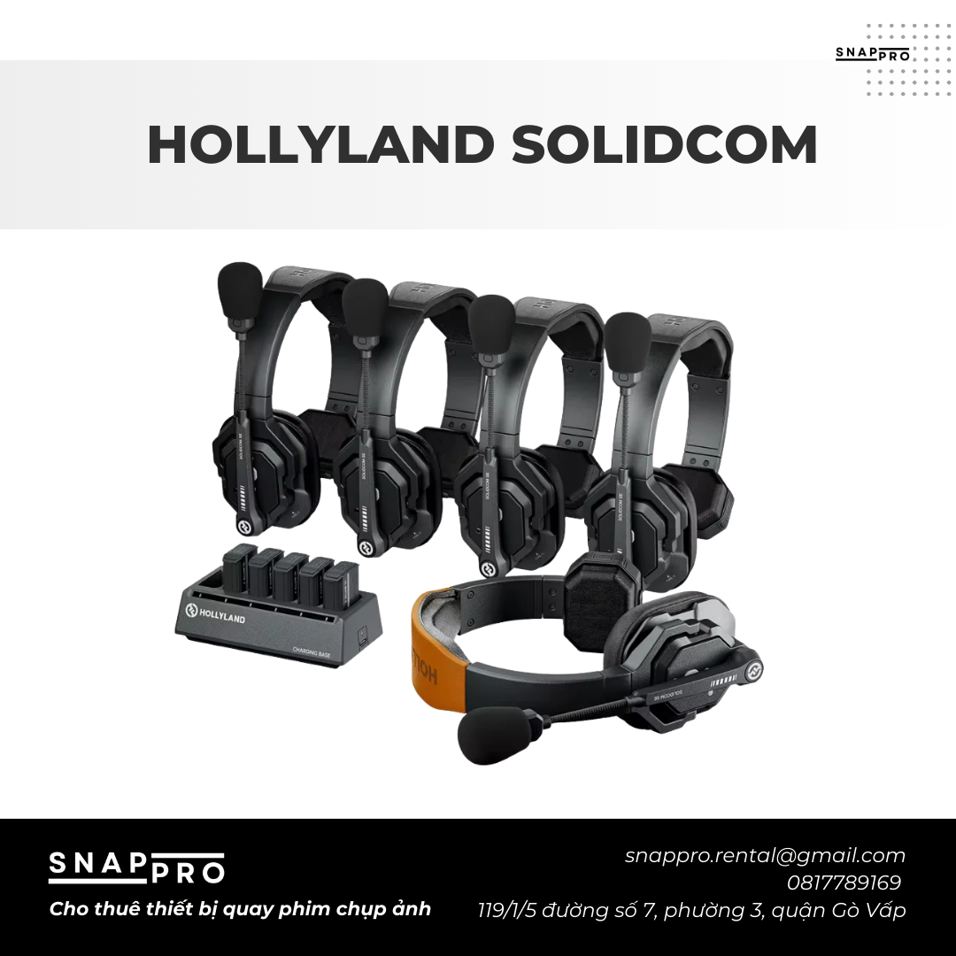 Tai nghe bộ 5 Intercom Hollyland Solidcom SE 5S