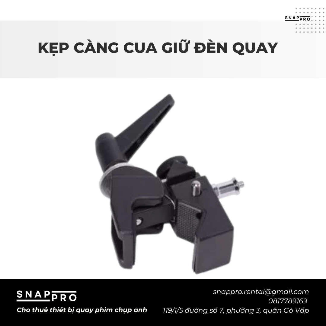 Cùm C Kẹp Đèn