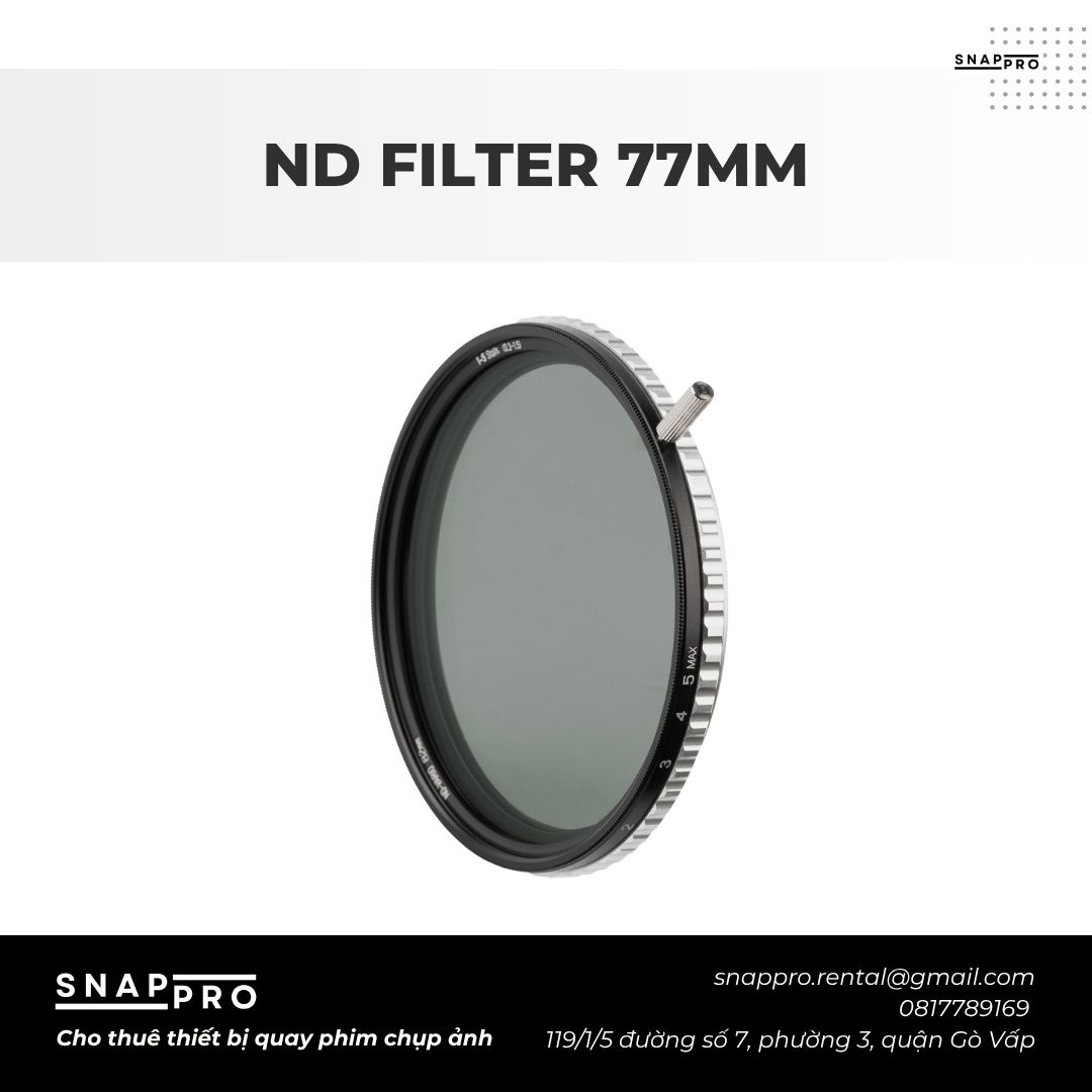 VND Filter 77mm