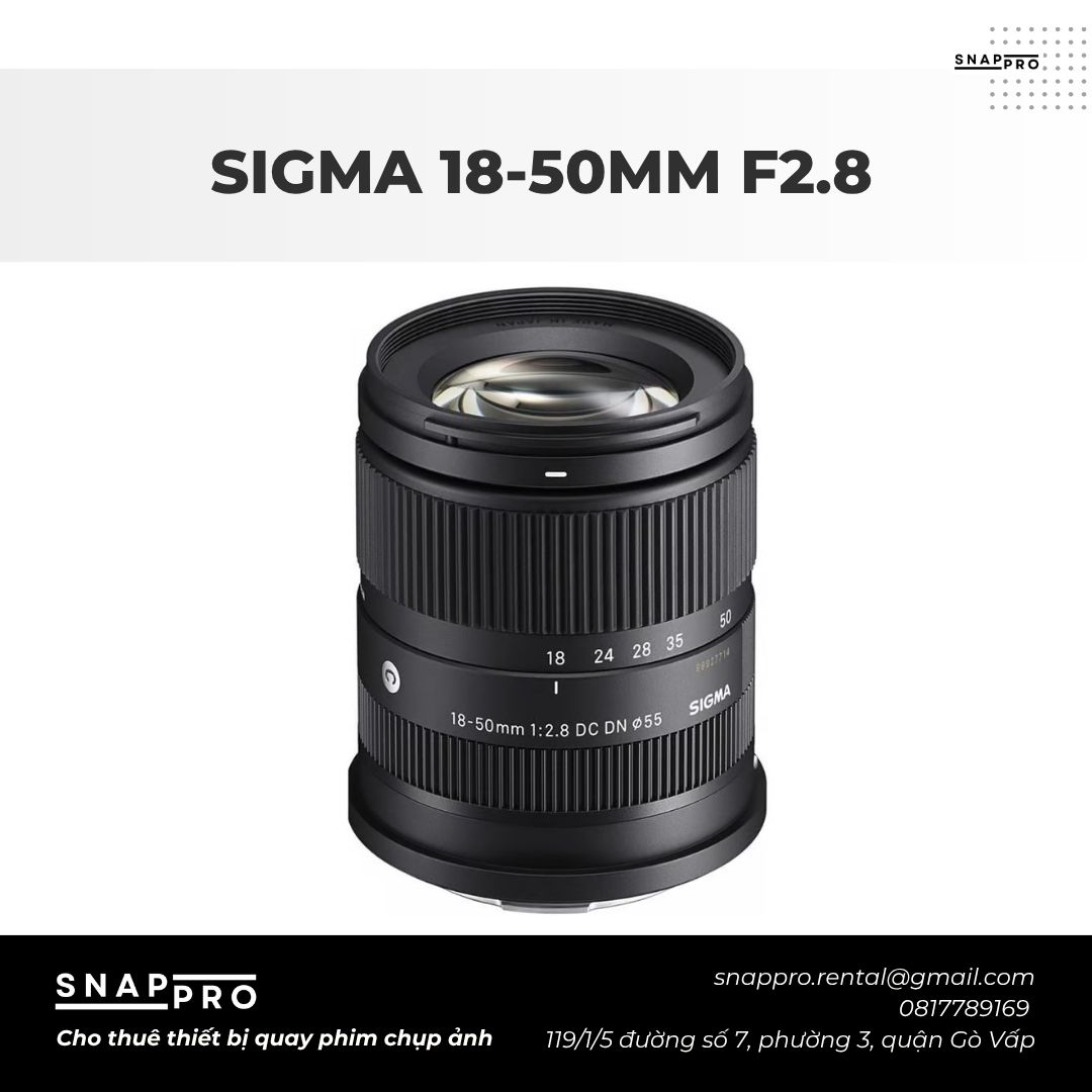 LENS SIGMA 18-50MM F2.8