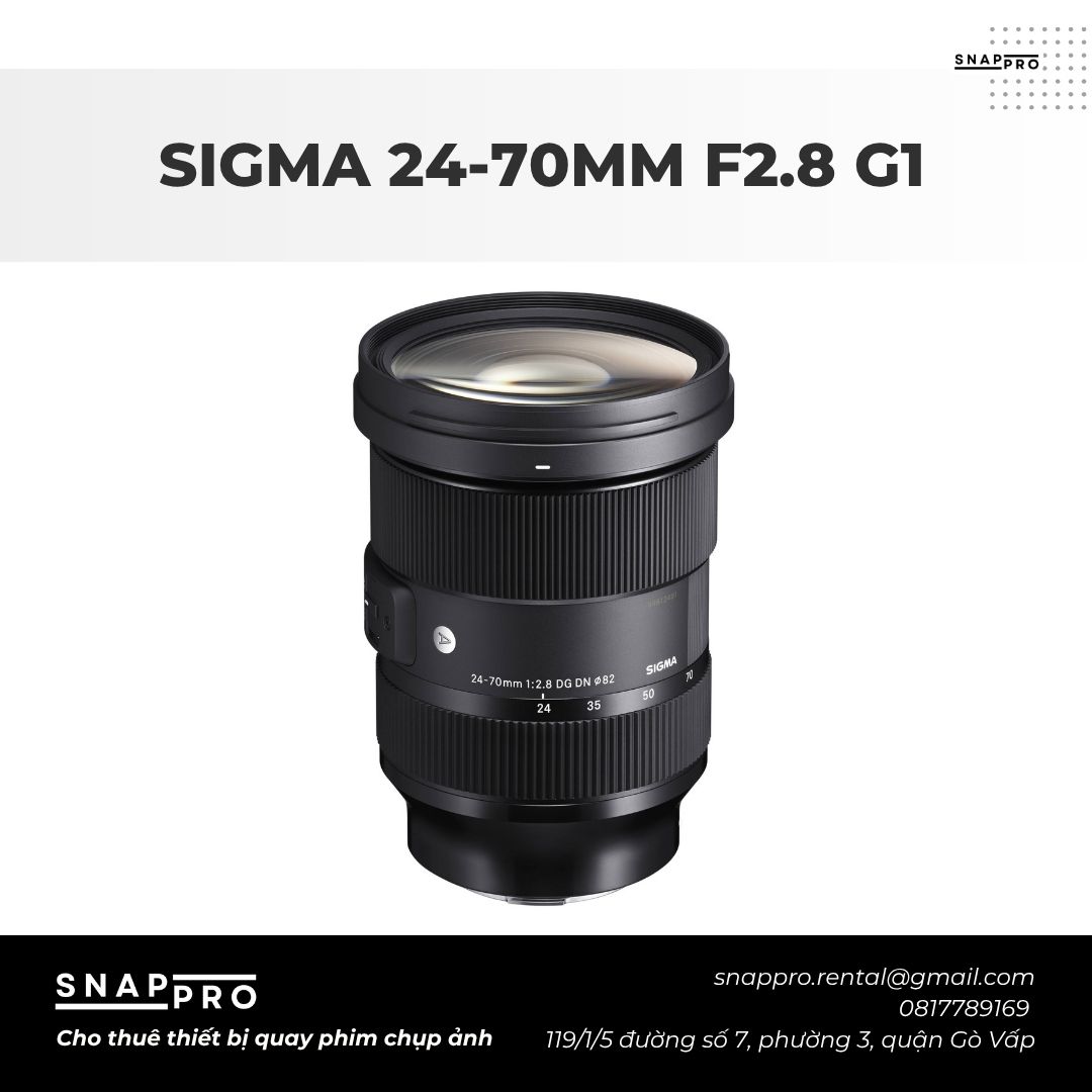 LENS SIGMA 24-70MM G1 F2.8