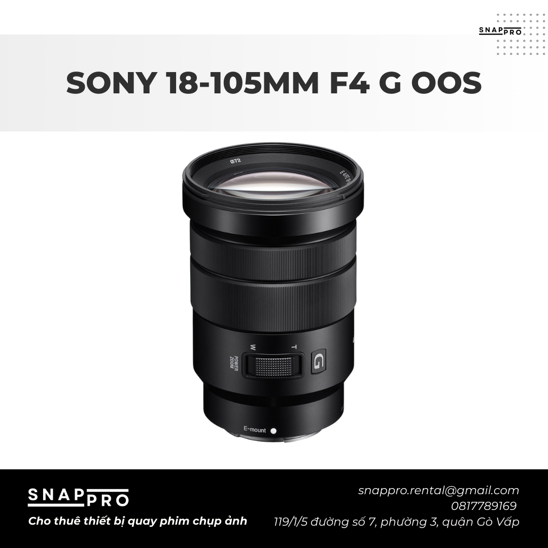 LENS SONY 18-105MM F4
