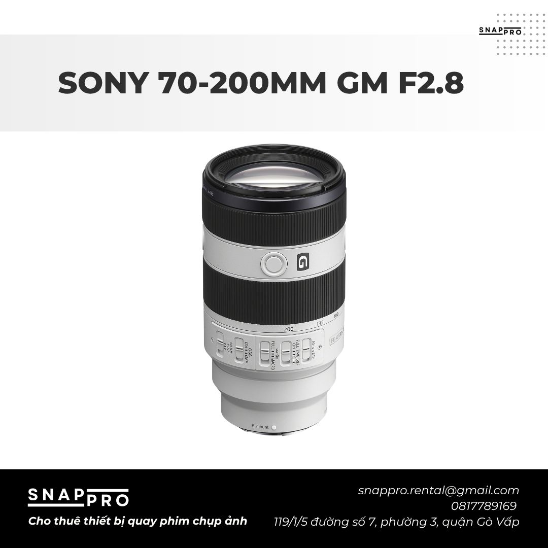 LENS SONY 70-200MM GM F2.8
