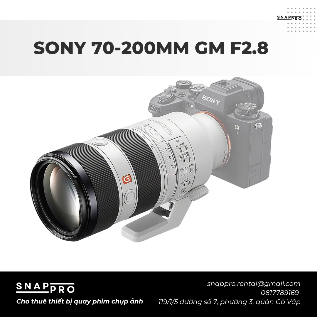 LENS SONY FE 70-200MM GM F2.8