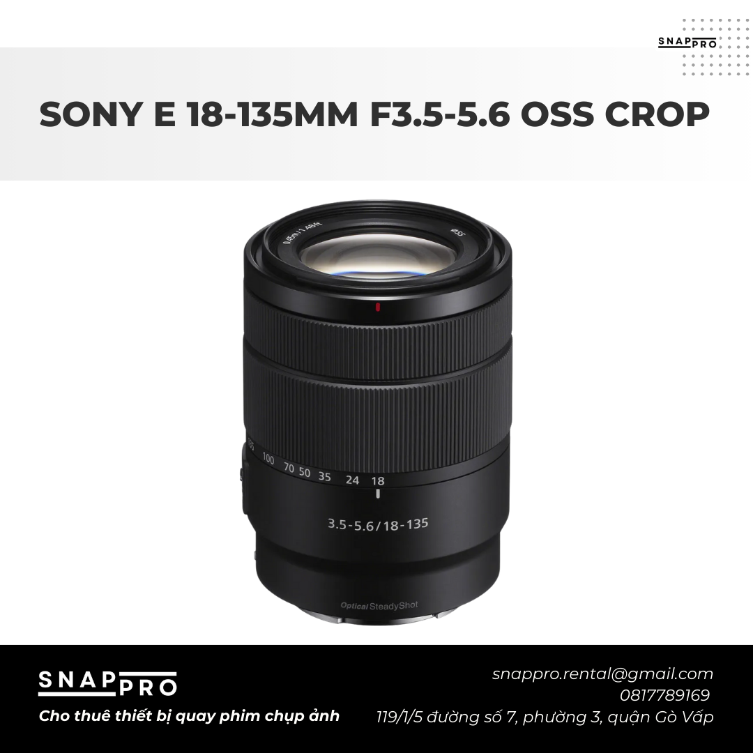 LENS SONY CROP 18-135MM F3.5-5.6