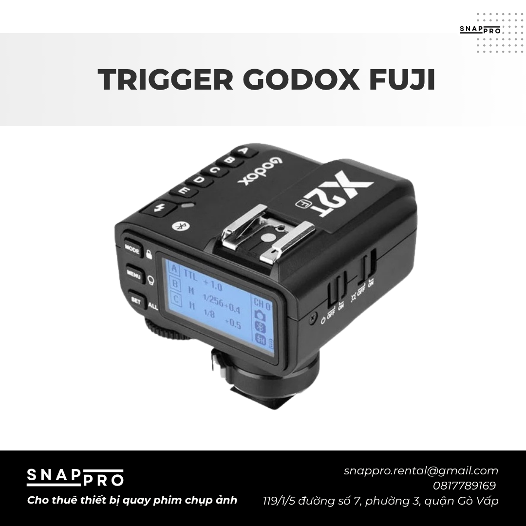 Trigger Godox For Fujifilm