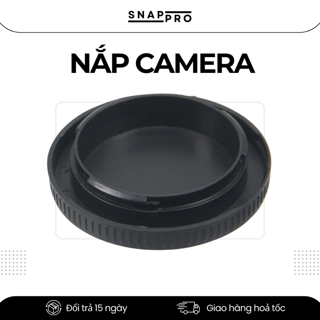 Nắp Đậy Lens Ngàm E Cho Sony – Nắp Bảo Vệ Đuôi Ống Kính E-Mount Chống Bụi, Chống Ẩm