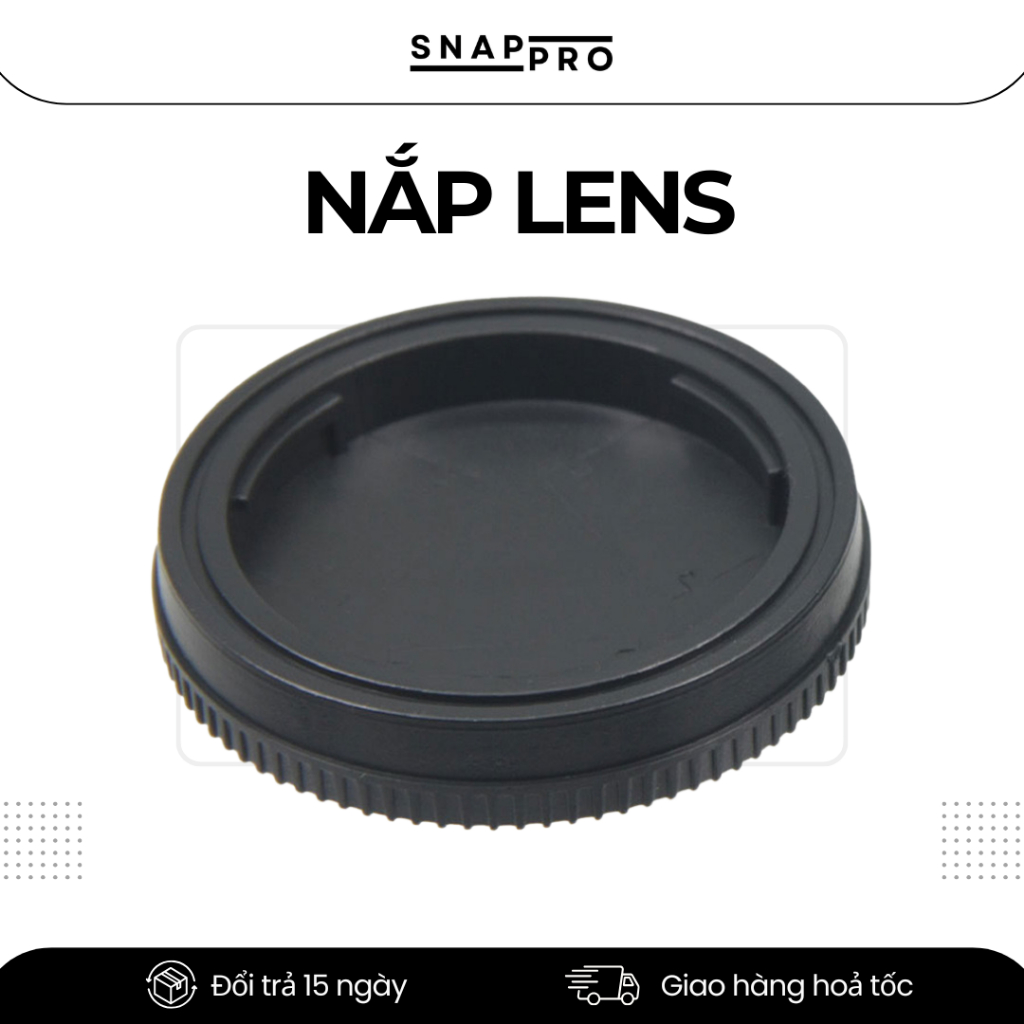 Nắp Đậy Lens Ngàm E Cho Sony – Nắp Bảo Vệ Đuôi Ống Kính E-Mount Chống Bụi, Chống Ẩm