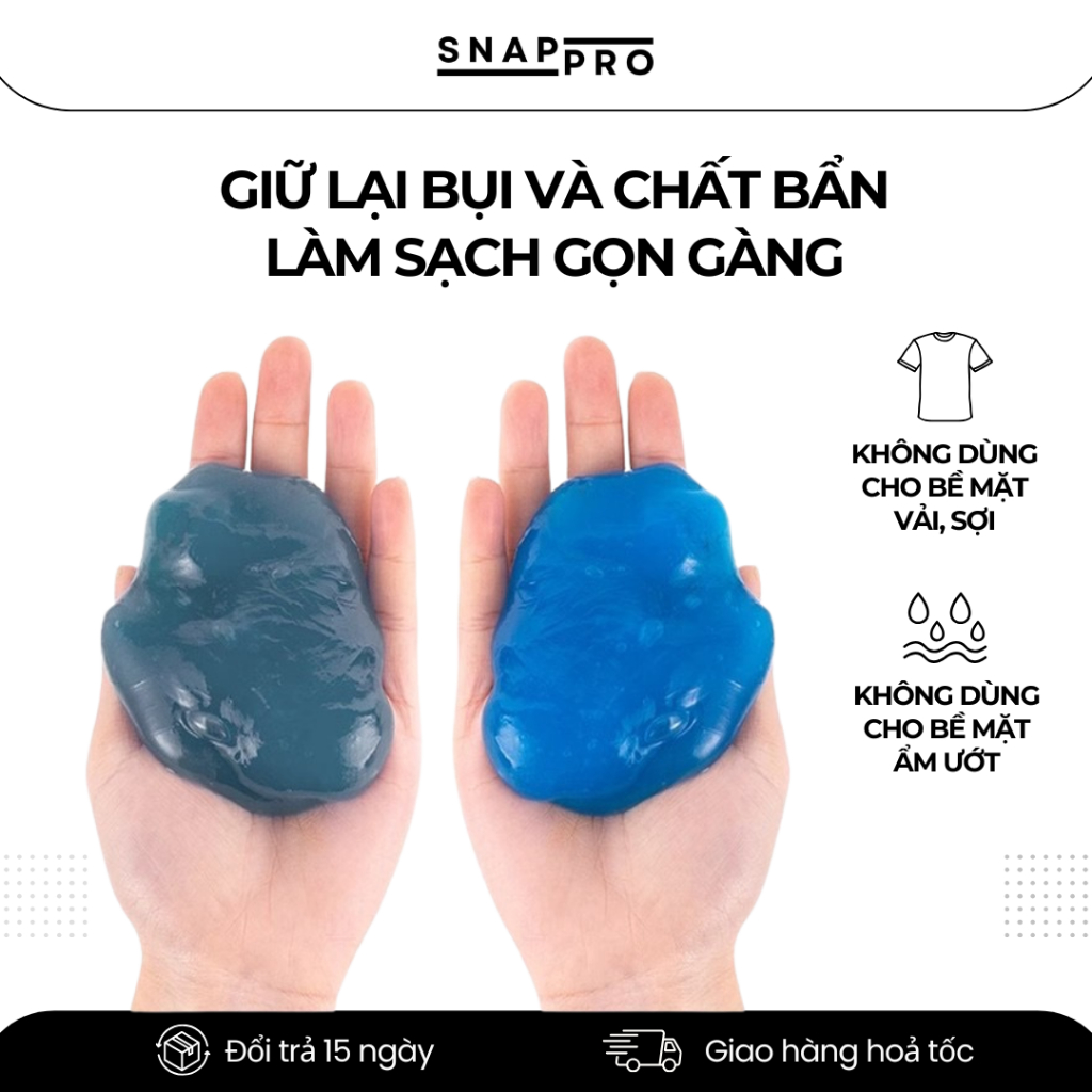 Gel Vệ Sinh Bàn Phím Laptop Đa Năng – Gel Làm Sạch Khe Bàn Phím, Điện Thoại, Máy Ảnh, Ô Tô