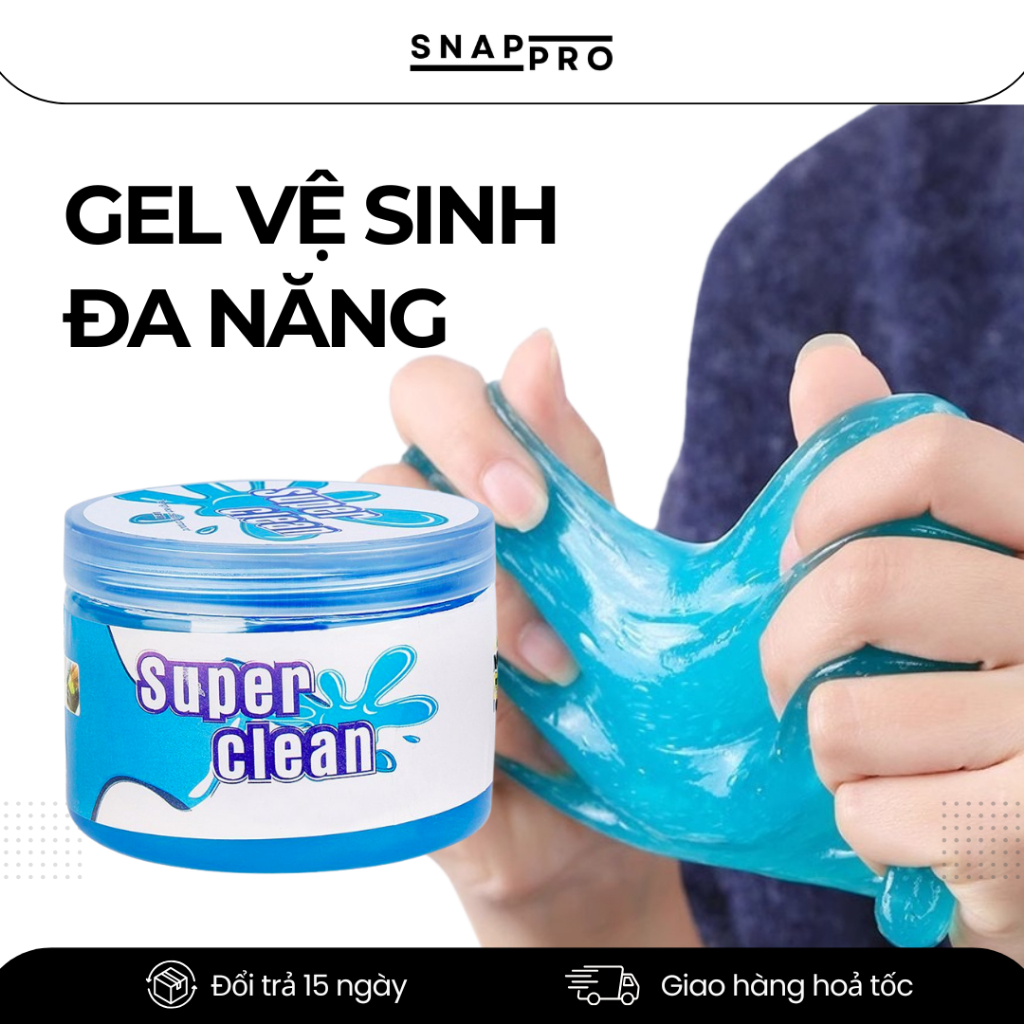 Gel Vệ Sinh Bàn Phím Laptop Đa Năng – Gel Làm Sạch Khe Bàn Phím, Điện Thoại, Máy Ảnh, Ô Tô