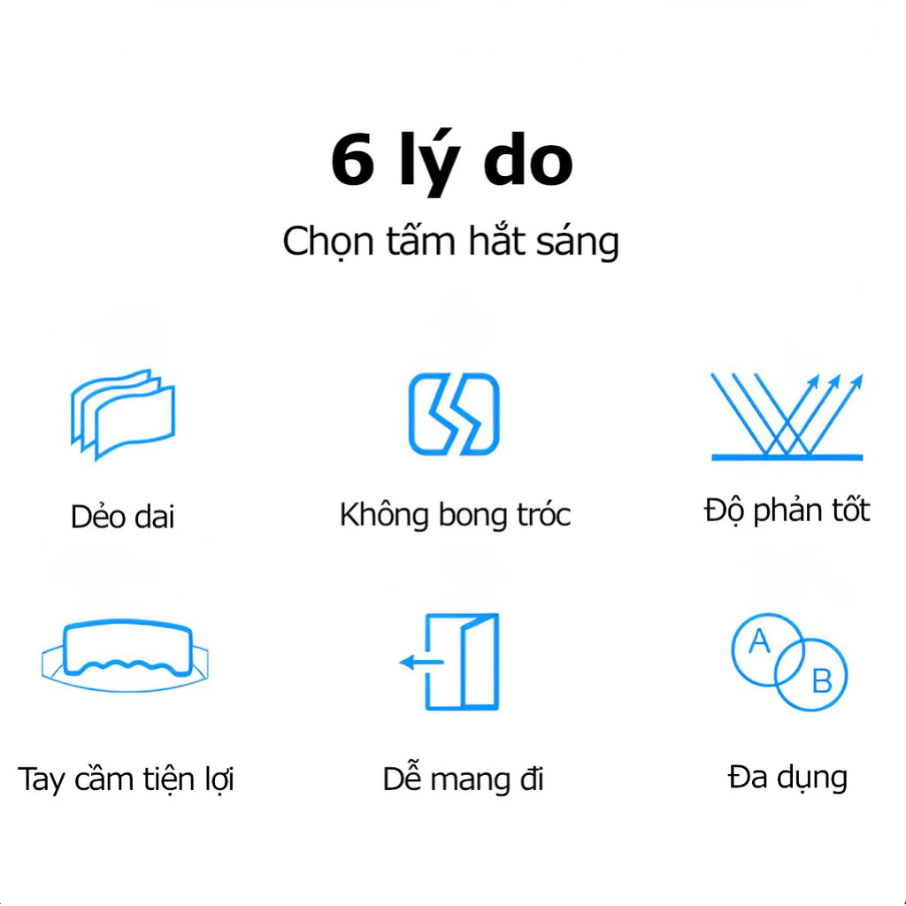 Hắt Sáng 5 Trong 1 110cm – Tấm Tản Sáng Chụp Ảnh, Quay Phim Studio (Trắng/Bạc/Vàng/Đen/Xuyên Sáng)