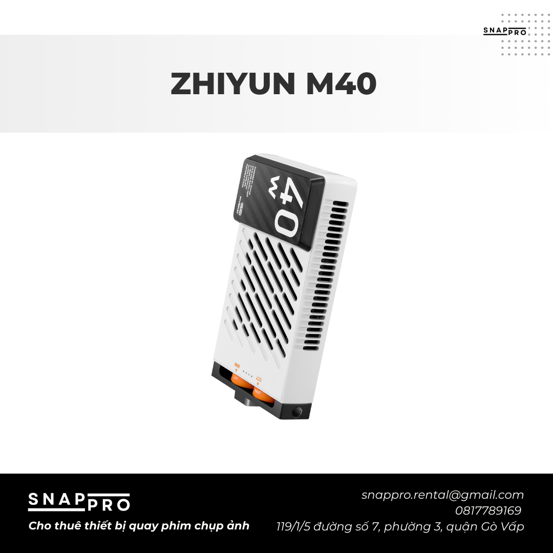 Đèn LED Zhiyun M40
